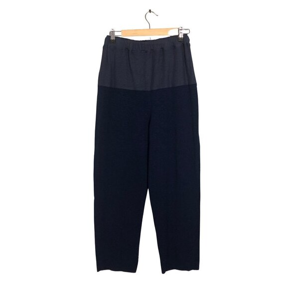 NWT Free People Movement Surfside High-Waist Joggers | Navy Blue & Orange | XS - Picture 9 of 11